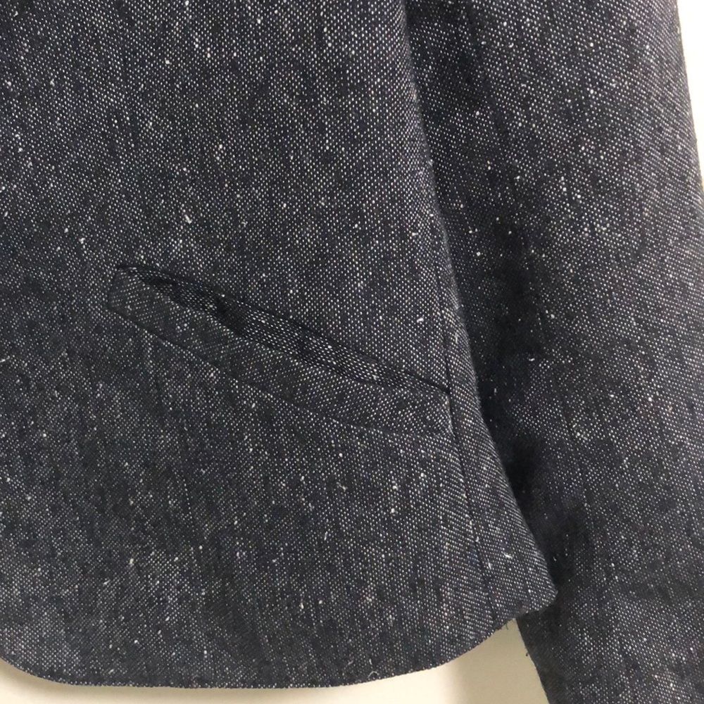 Pykettes Blazer Jacket SZ 14 Tweed  Black White - Picture 5 of 6